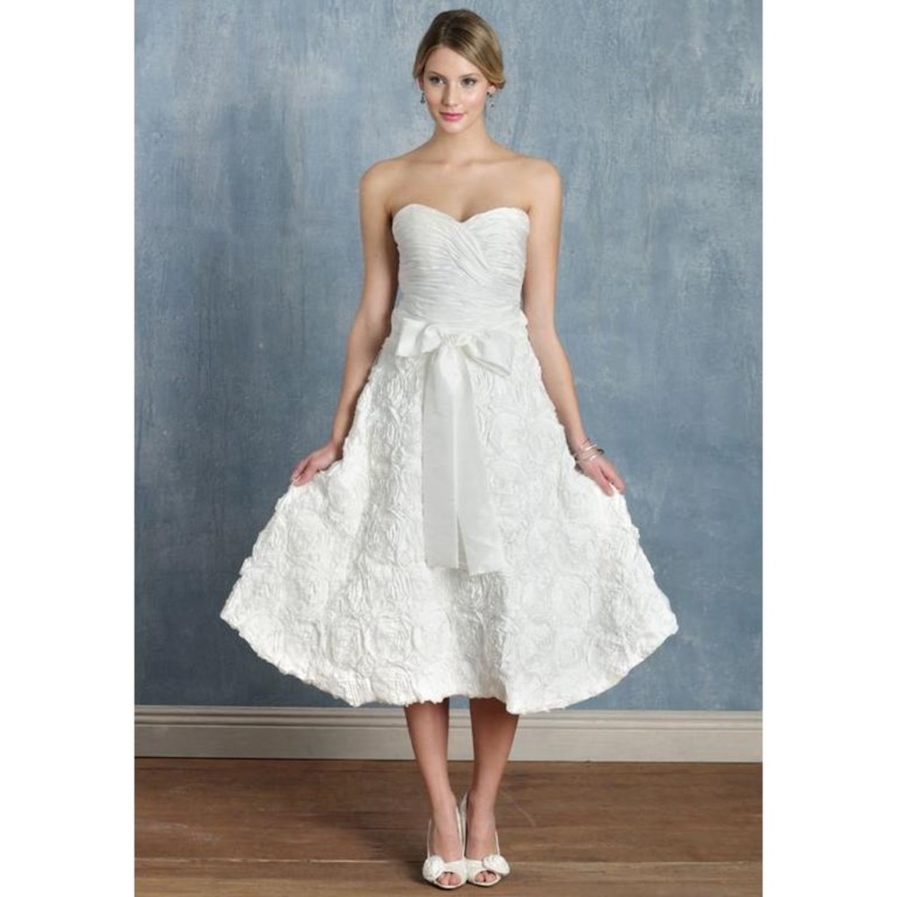 NWOT Tea Length Wedding Dress